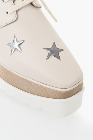 Plateau-Sneaker ELYSE aus Eco-Leder mit 9 cm Holzabsatz