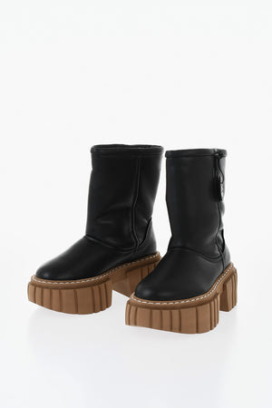 Stivaletti Platform EMILIE in Eco-Pelle 6cm