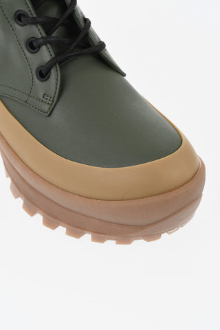 Anfibi TRACE in Eco-Pelle con Design Sock