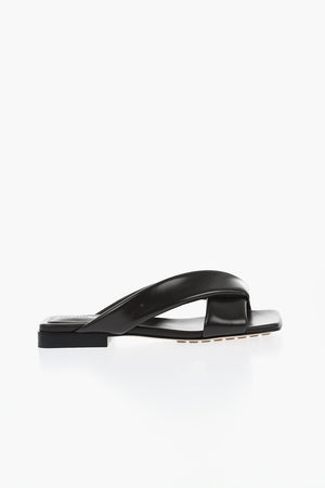 Slides CUSHION LUX in Pelle