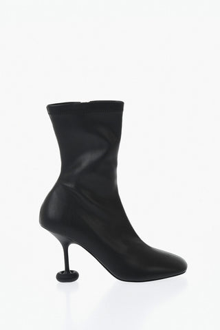 Eco-Leather Boots SHROOM with Internal Zip 10cm