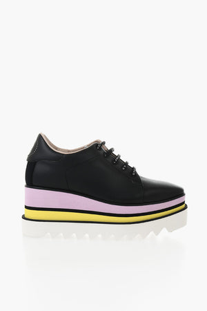 Plateau-Sneaker ELYSE aus Eco-Leder 8 cm