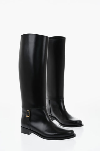 Below-the-Knee Boots CORSARO in Brushed Leather