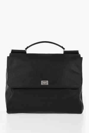 Pebbled Leather Crossbody Bag