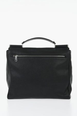 Pebbled Leather Crossbody Bag