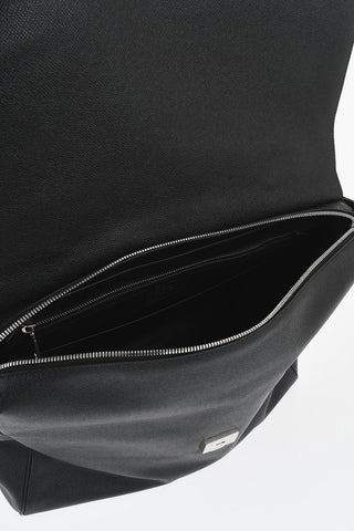 Pebbled Leather Crossbody Bag
