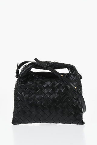 Woven Leather Shoulder Bag