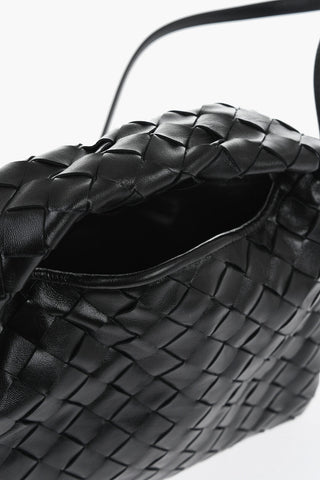 Woven Leather Shoulder Bag