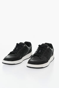 MICHAEL Niedrige Sneaker REBEL aus Leder mit Strass