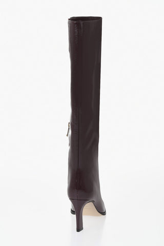 MICHAEL Leather Boots DARRAH with Side Zip 8cm