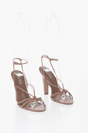 Ankle-Strap Sandals BIANCA Leather Heel 12.5 cm