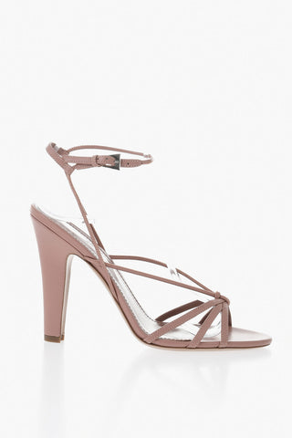 Ankle-Strap Sandals BIANCA Leather Heel 12.5 cm