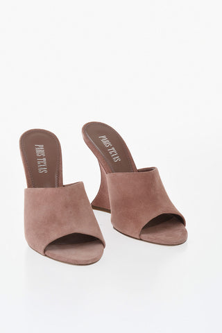 Suede Mules NINA With 11.5cm Wedge