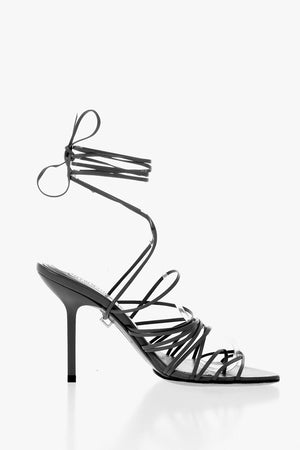 Sandali Infradito Lace-up BROOKE in Pelle Tacco 11.5cm