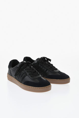 MICHAEL Sneakers Basse SCOTTY In Pelle e Tessuto Abellite da Gioielli