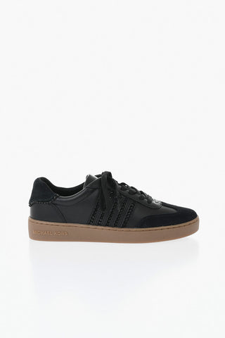 MICHAEL Sneakers Basse SCOTTY In Pelle e Tessuto Abellite da Gioielli
