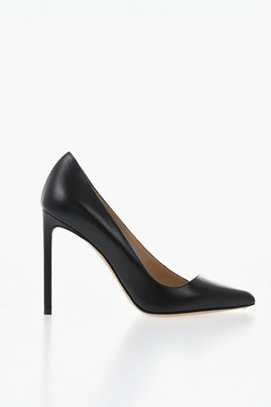 Pumps aus Leder mit 11 cm Stilettoabsatz