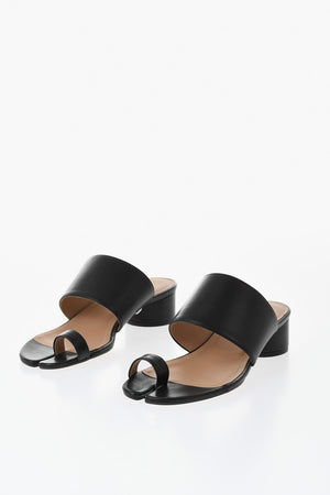 Leather Tabi Sandals