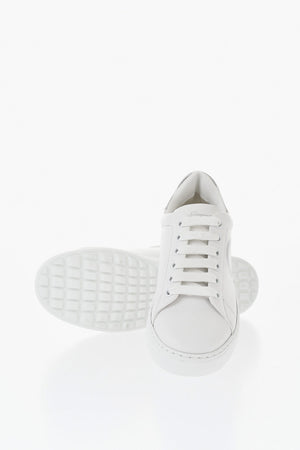 Sneakers Basse NUMB in Pelle con Dettaglio Gancini Stampato