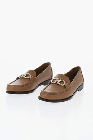 Leather Loafers ROLO with Monogram