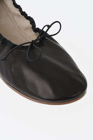 Leder-Ballerinas