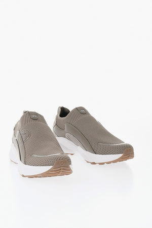 MICHAEL Fabric Slip-On Sneakers Solid-Color