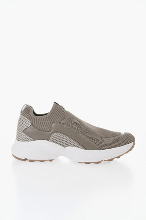 MICHAEL Fabric Slip-On Sneakers Solid-Color