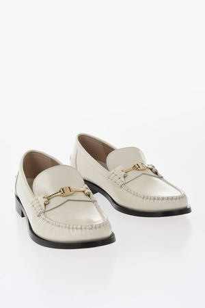 Patent Leather Moccasins HARRY with Gold Detail