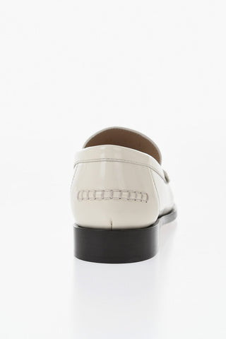 Lackleder-Mokassins HARRY mit goldenem Detail