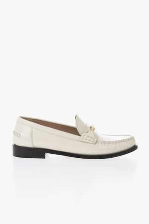 Patent Leather Moccasins HARRY with Gold Detail