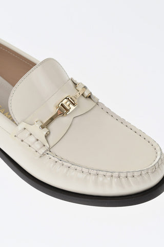 Lackleder-Mokassins HARRY mit goldenem Detail
