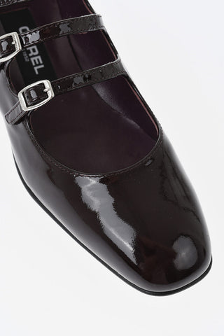 Patent Leather Mary Jane Flats ARIANA 3cm Heel