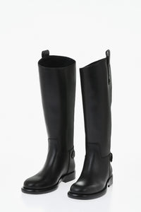 Leather Boots CAVALIER A Solid Color