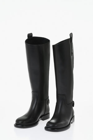 Leather Boots CAVALIER A Solid Color