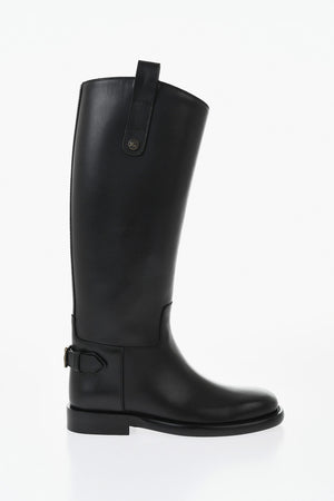 Leather Boots CAVALIER A Solid Color
