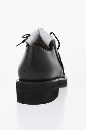Scarpe Derby in Pelle con Frange