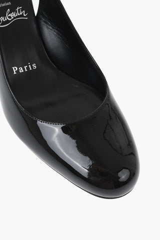 Patent Leather Slingbacks JANE, 6cm Heel