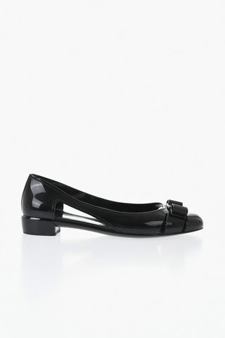 Ballerinas VARA JELLY aus Gummi mit Cut-Out-Details