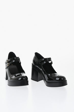 Pumps Mary Jane aus Lackleder, 9 cm Absatz
