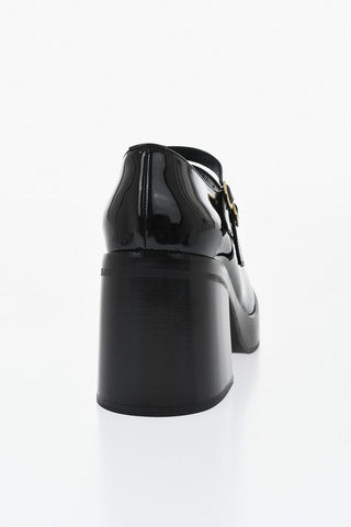 Patent Leather Pumps Mary Jane, 9cm Heel