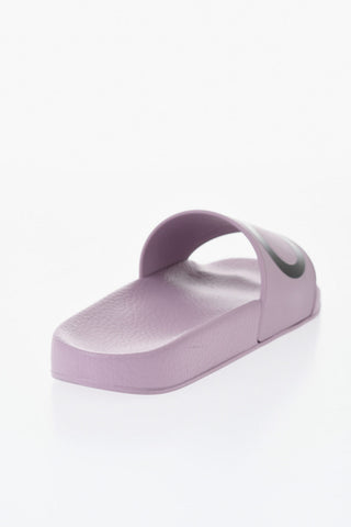 Solid-Color Slides GROOVY With Contrasting Gancini Print