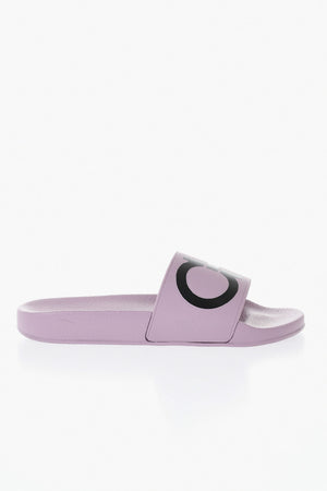 Slides GROOVY Einfarbig Mit Kontrastierendem Gancini-Print