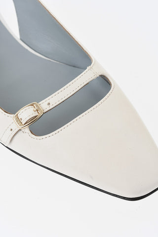 Leather Slingback Ballerinas NINON
