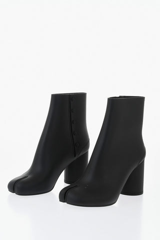 Tabi-Stiefeletten aus Kunstleder mit 6cm Absatz