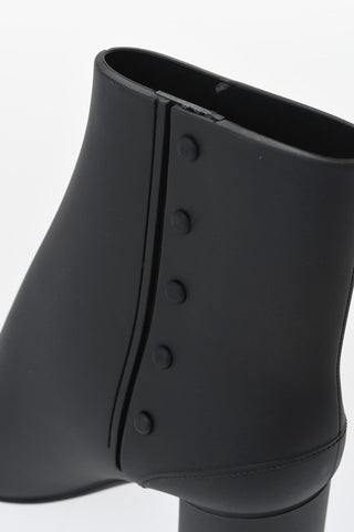 Tabi-Stiefeletten aus Kunstleder mit 6cm Absatz