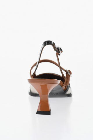 Patent Leather Slingbacks CECILE MP with Spool Heel 7cm