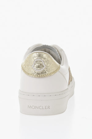 Niedrige Sneakers MONACO 2 aus Leder mit laminiertem Leder-Detail