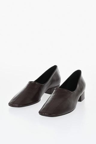 Leder-Mokassins mit 3cm Absatz