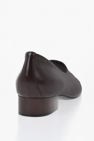 Leder-Mokassins mit 3cm Absatz