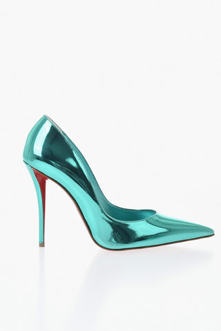 Mirror-Effect Leather Pumps MISS Z, 11cm Heel
